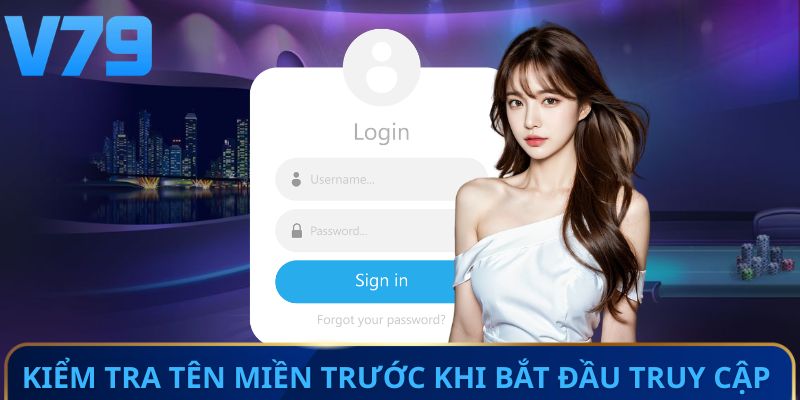 Kiểm tra tên miền trước khi bắt đầu truy cập 